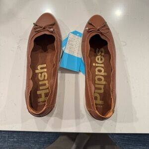 Hush Puppies - Brown Flats Sleek Minimalist Design